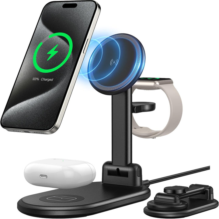 3-in-1 Wireless Charging Station for Apple Devices.