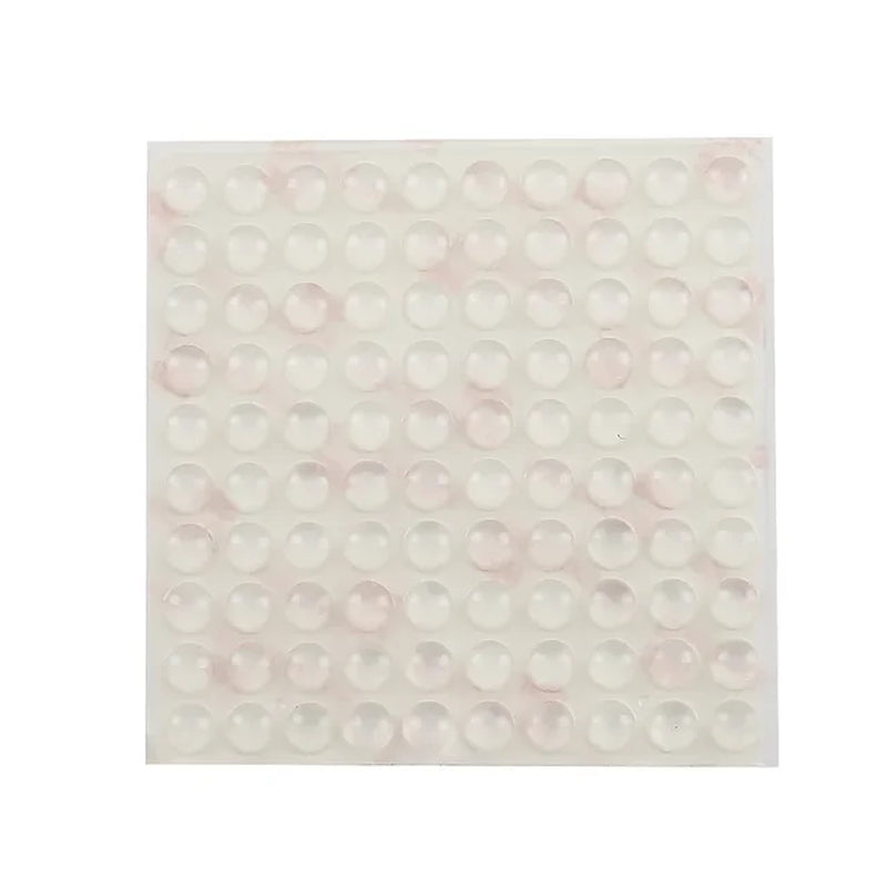 300/100 Pcs Self-Adhesive Clear Rubber Door Stops – Silicone Bumpers, Cabinet Buffers, Furniture Dots, and Protective Pads