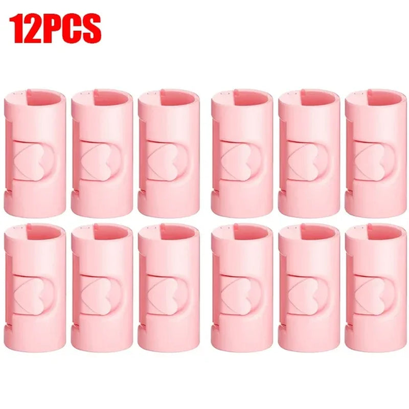 1/12 Pcs Plastic Bed Sheet Clips – Non-Slip Clamp for Quilts, Bed Covers, Curtains, Blankets, and Clothes